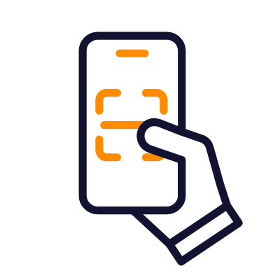 Upload receipts on the go: